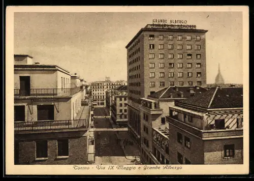 AK Torino, Via IX Maggio e Grande Albergo