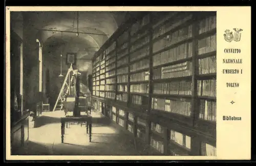 AK Torino, Biblioteca del Convitto Nazionale Umberto I