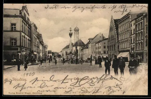 AK Straubing, Oberer Theresienplatz