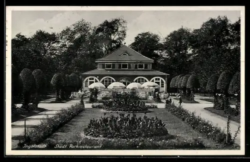 AK Ingolstadt, Städtisches Parkrestaurant mit Garten