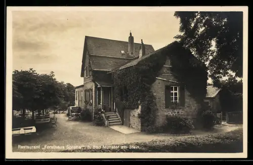 AK Bad Münster am Stein, Restaurant Forsthaus Sprettel