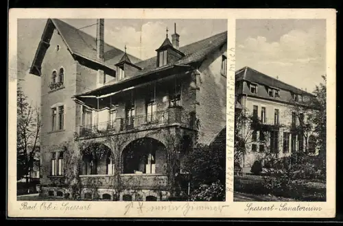 AK Bad Orb i. Spessart, Kurhotel Spessart-Sanatorium