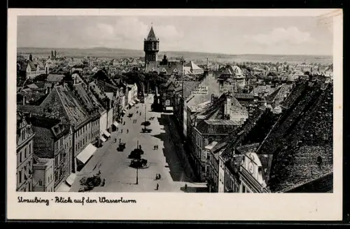AK Straubing, Blick auf den Wasserturm