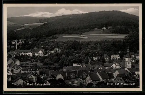 AK Bad Salzschlirf, Blick auf Marienlust
