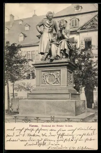 AK Hanau, Denkmal der Brüder Grimm