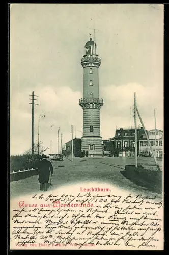 AK Warnemünde, Leuchtturm