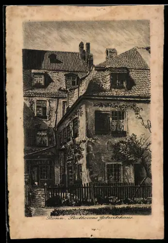 AK Bonn, Beethovens Geburtshaus
