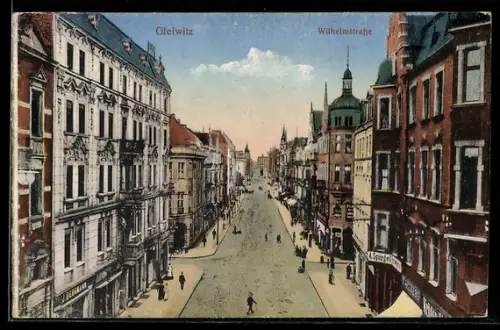 AK Gleiwitz, Partie in der Wilhelmstrasse