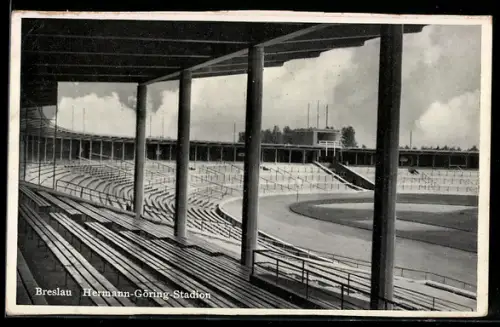 AK Breslau, Hermann-Göring-Stadion, Tribüne