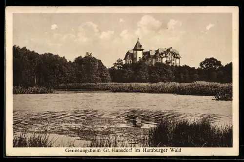 AK Gross Hansdorf, Kinderheilstätte im Hamburger Wald
