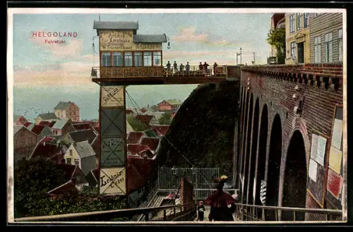 AK Helgoland, Fahrstuhl