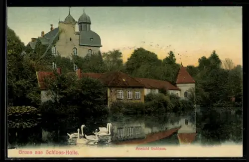 AK Schloss Holte-Stukenbrock, Ansicht des Schlosses