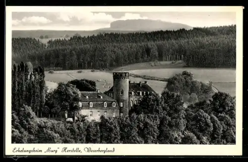 AK Herstelle /Weserbergland, Erholungsheim Burg
