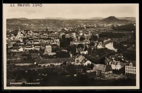 AK Ahrweiler, Totalansicht des Ortes mit Kirche