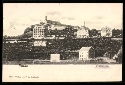 AK Fulda, Blick auf den Frauenberg