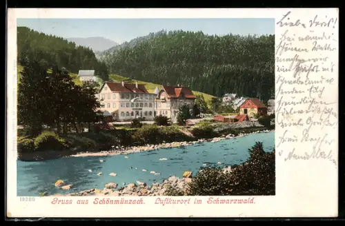AK Schönmünzach, Ortspartie
