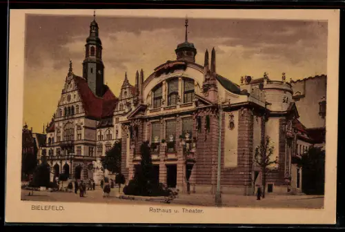 AK Bielefeld, Rathaus und Theater