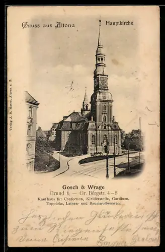 AK Hamburg-Altona, Hauptkirche