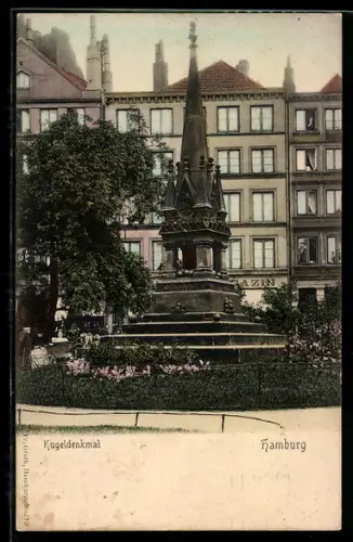 AK Hamburg, Kugeldenkmal