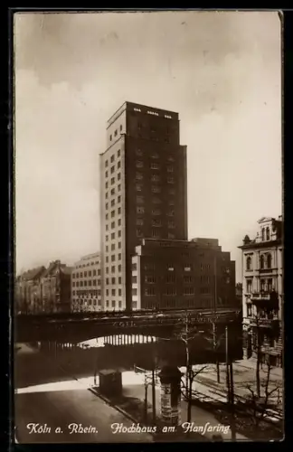 AK Köln-Neustadt, Hochhaus am Hansaring