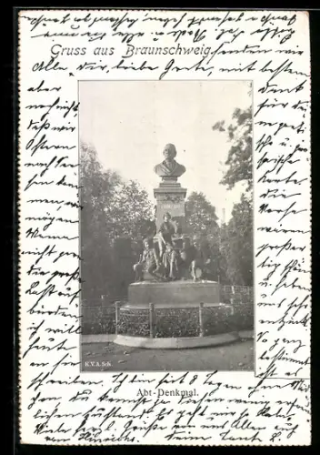 AK Braunschweig, Abt-Denkmal