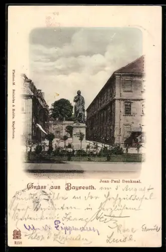 AK Bayreuth, Jean-Paul-Denkmal