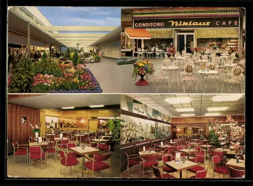AK Sulzbach /Taunus, Main-Taunus-Einkaufs-Zentrum, Conditorei Niklaus Café