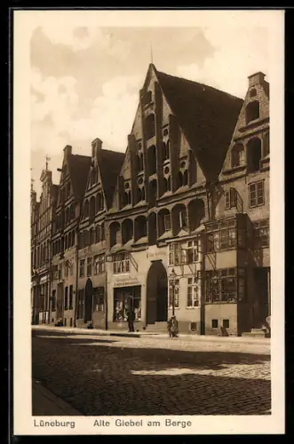 AK Lüneburg, Alte Giebel am Berge