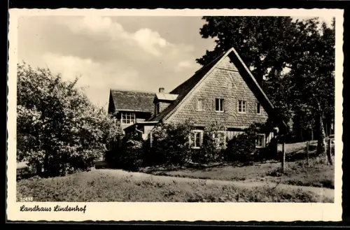 AK Wolfshau im Riesengebirge, Landhaus Lindenhof