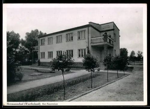 AK Hermannsbad /Wartheland, Staatliches Sanatorium