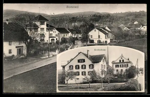 AK Boniswil, Kochschule, Sicht über den Ort