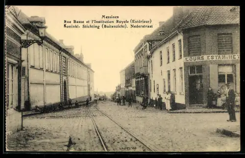 AK Messines, Untere Strasse und Königliches Institut