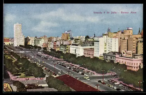 AK Buenos Aires, Avenida 9 de Julio