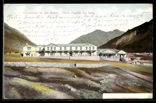 AK Cordillera de los Andes, Hotel Puente del Inca