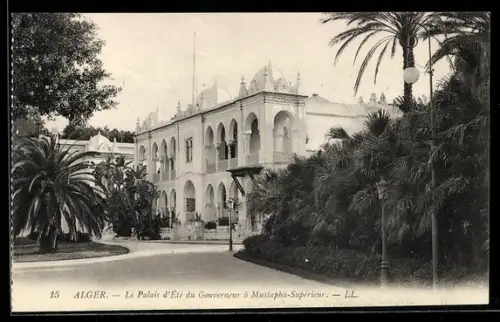 AK Alger, Le Palais d`Été du Gouverneur à Mustapha-Supérieur