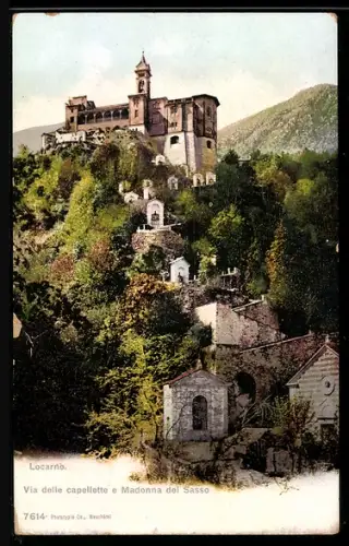 AK Orselina, Via delle capellette e Madonna del Sasso