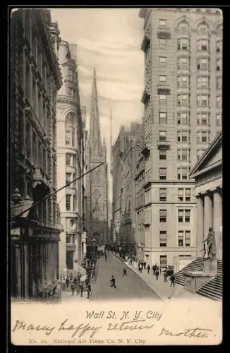 AK New York, NY, Wall Street