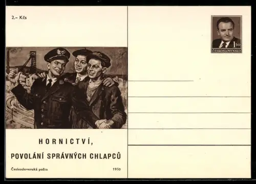 AK Hornictvi, Povoláni správných chlapcu, Ganzsache