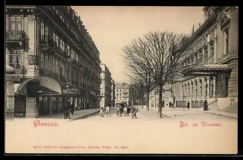 AK Genève, Bd. du Théâtre