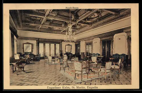 AK St. Moritz, Musik-Room, Engadiner Kulm