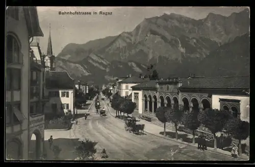 AK Ragaz, Bahnhofstrasse