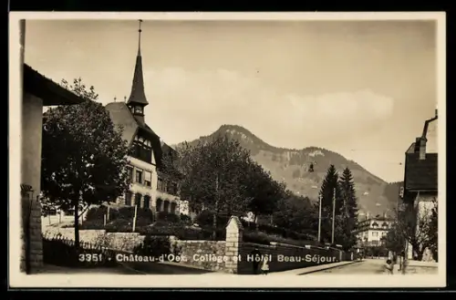 AK Château-d`Oex, Collège et Hôtel Beau-Séjour
