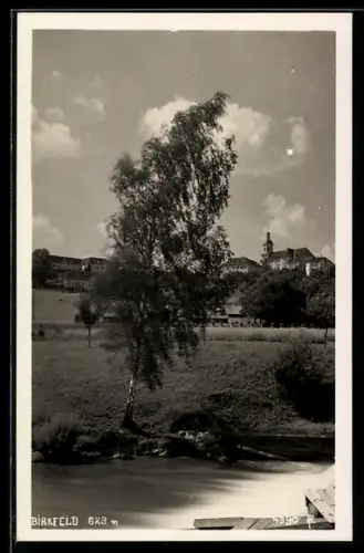 AK Birkfeld, Panorama mit Kirche