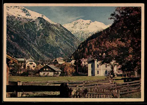 AK Mallnitz, Panorama mit Gamskarkopf