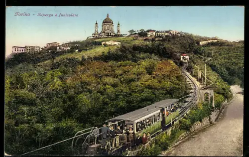 AK Torio, Superga e funicolare, Bergbahn