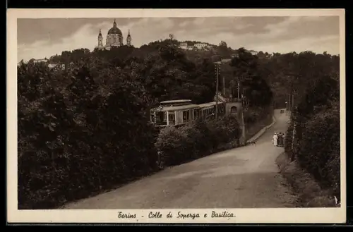 AK Torino, Colle de Superga e Basilica, Funicolare, Bergbahn
