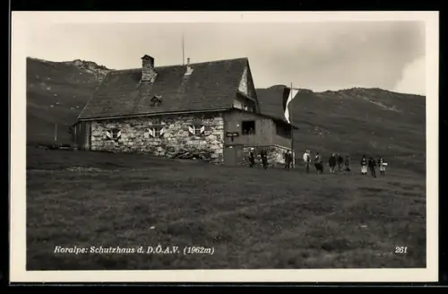 AK Koralpenhaus, Berghütte des D. Ö. A. V.