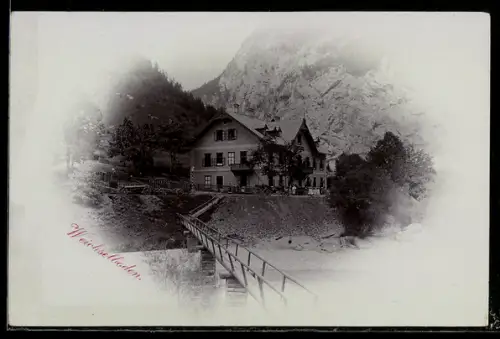 AK Schiestlhaus am Hochschwab, Berghütte von Carl Sailler