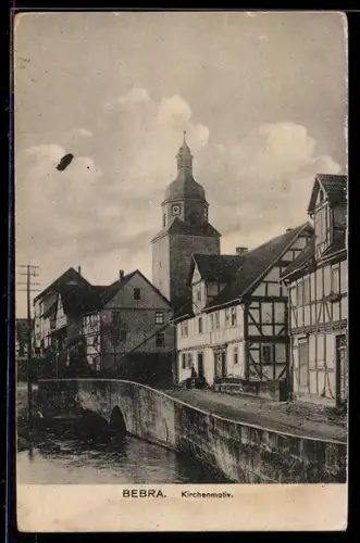 AK Bebra, Kirchenmotiv am Wasser