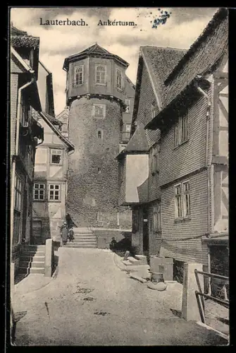 AK Lauterbach, Blick zum Ankerturm